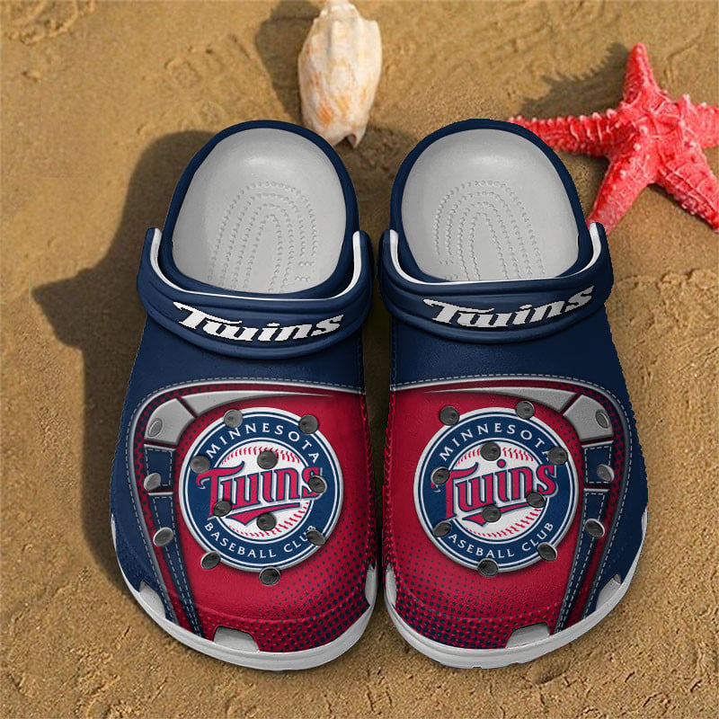 LIMITED EDITION - NEW CUSTOMIZED MLB22 MTS MINNESOTA TWINS CLOGS