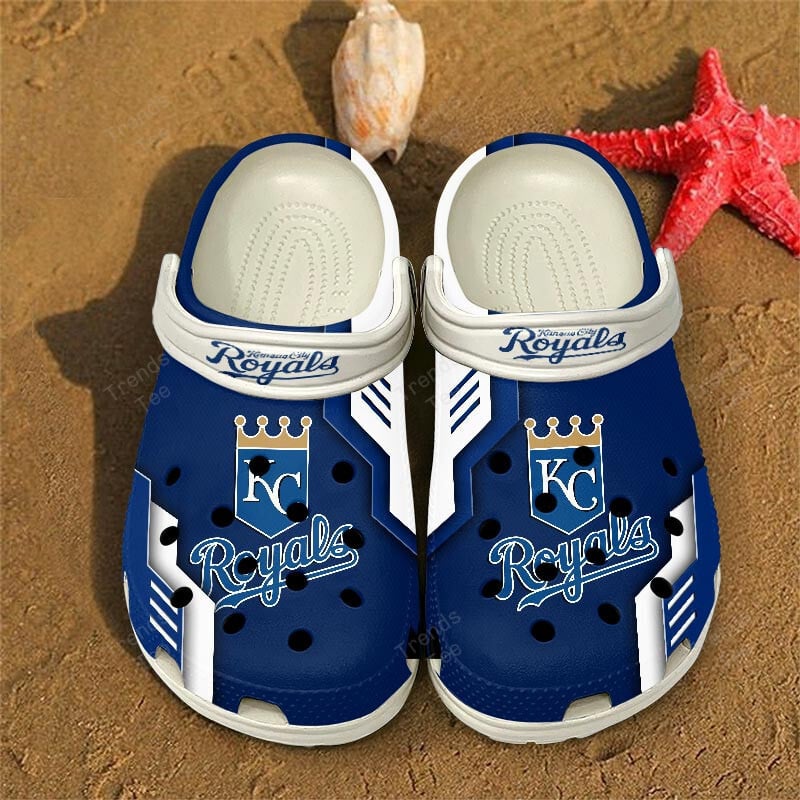 LIMITED EDITION - NEW CUSTOMIZED MLB19 KCR KANSAS CITY ROYALS CLOGS
