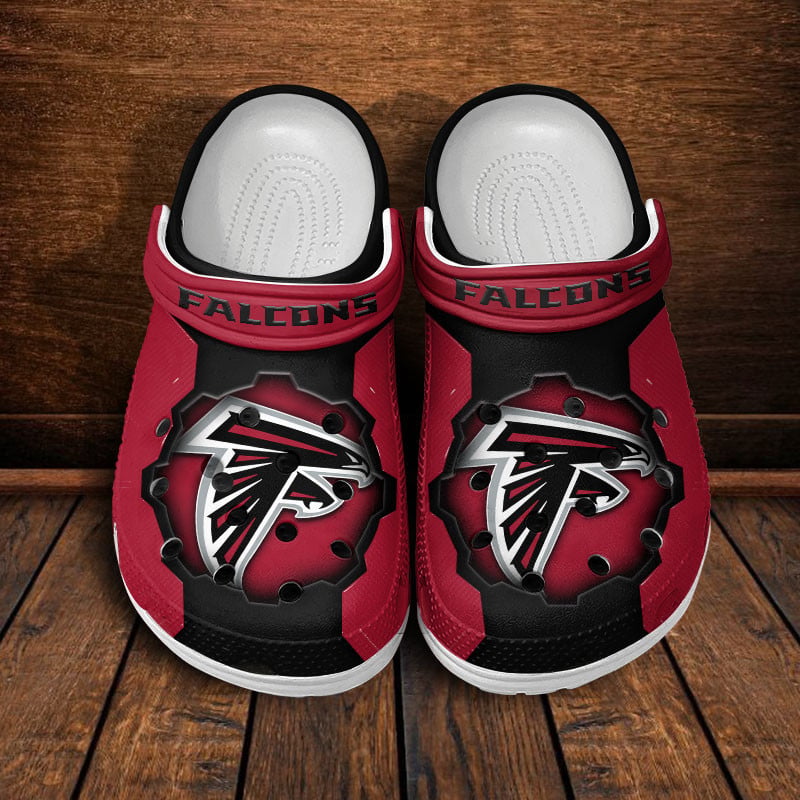 LIMITED EDITION - NEW CUSTOMIZED NFL18 ATF ATLANTA FALCONS CLOGS