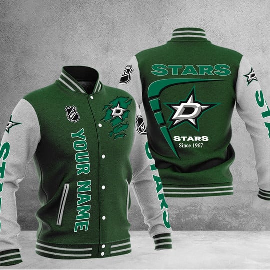 LIMITED EDITION - NEW PREMIUM NHL15 DLS DALLAS STARS BASEBALL JACKET