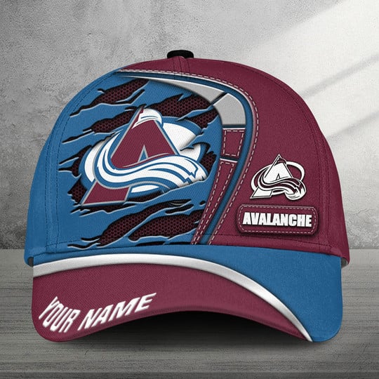 LIMITED EDITION - NEW CUSTOMIZED NHL05 CAL COLORADO AVALANCHE CLASSIC CAP