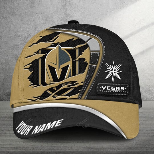 LIMITED EDITION - NEW CUSTOMIZED NHL04 VGK VEGAS GOLDEN KNIGHTS CLASSIC CAP