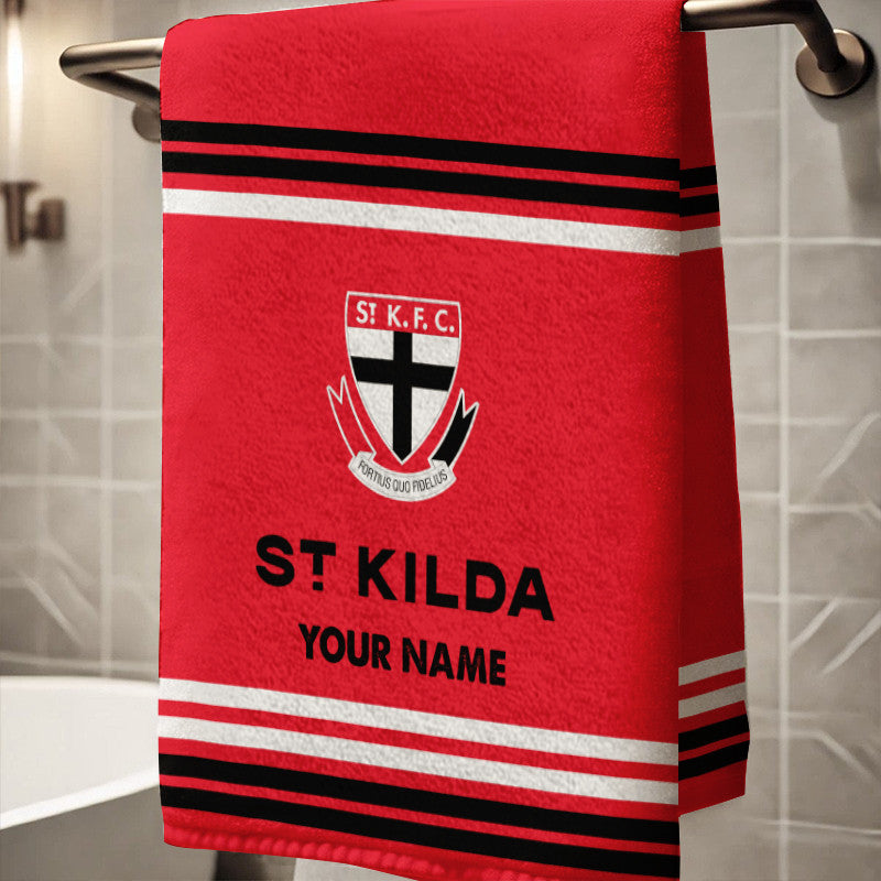 LIMITED EDITION - NEW 14 STKS PERSONALIZED BATH TOWEL GIFT FOR FANS
