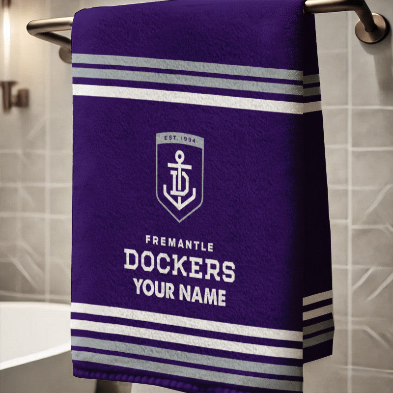 LIMITED EDITION - NEW 09 FMDK PERSONALIZED BATH TOWEL GIFT FOR FANS