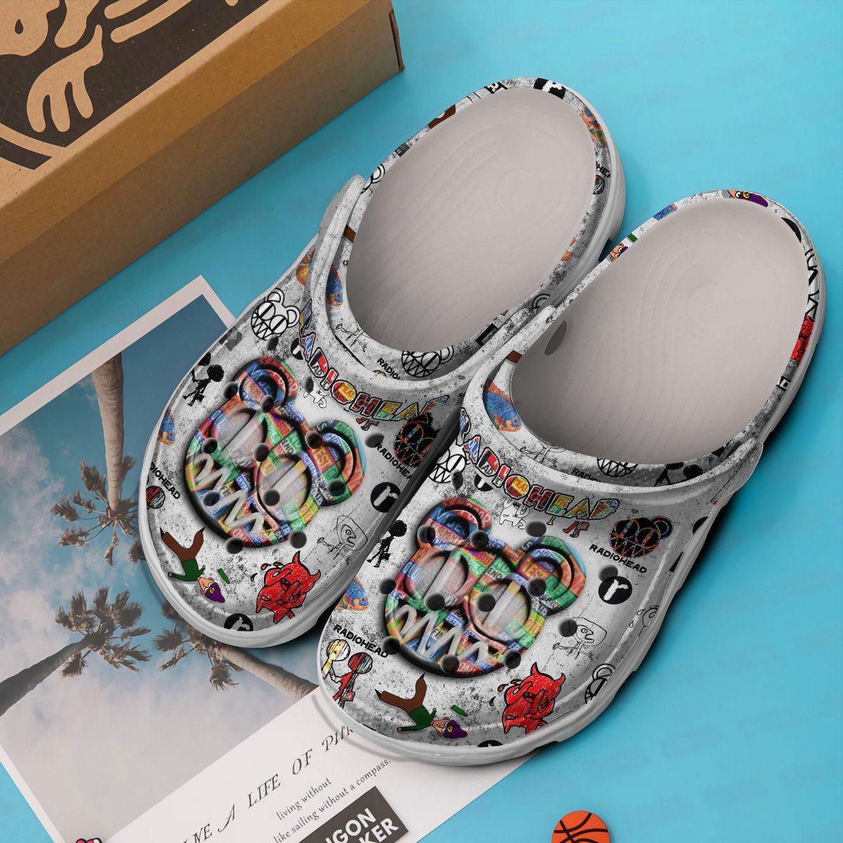 NEW PREMIUM RADIOHEAD CLOGS SHOES
