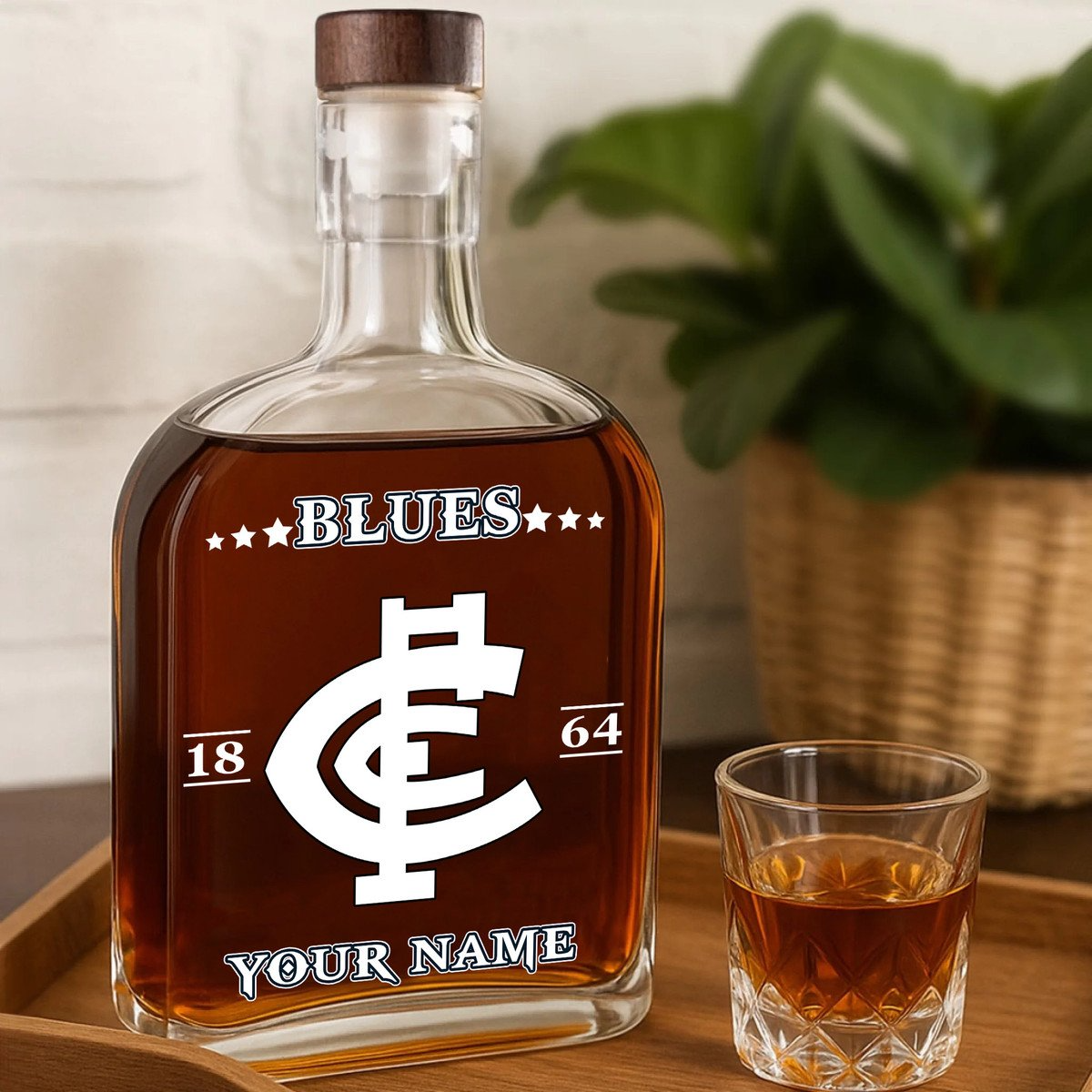 LIMITED STOCK - NEW 08 CTB LUXURY WHISKEY BOTTLE 450ML GIFFT FOR DAD AND GRANDPA