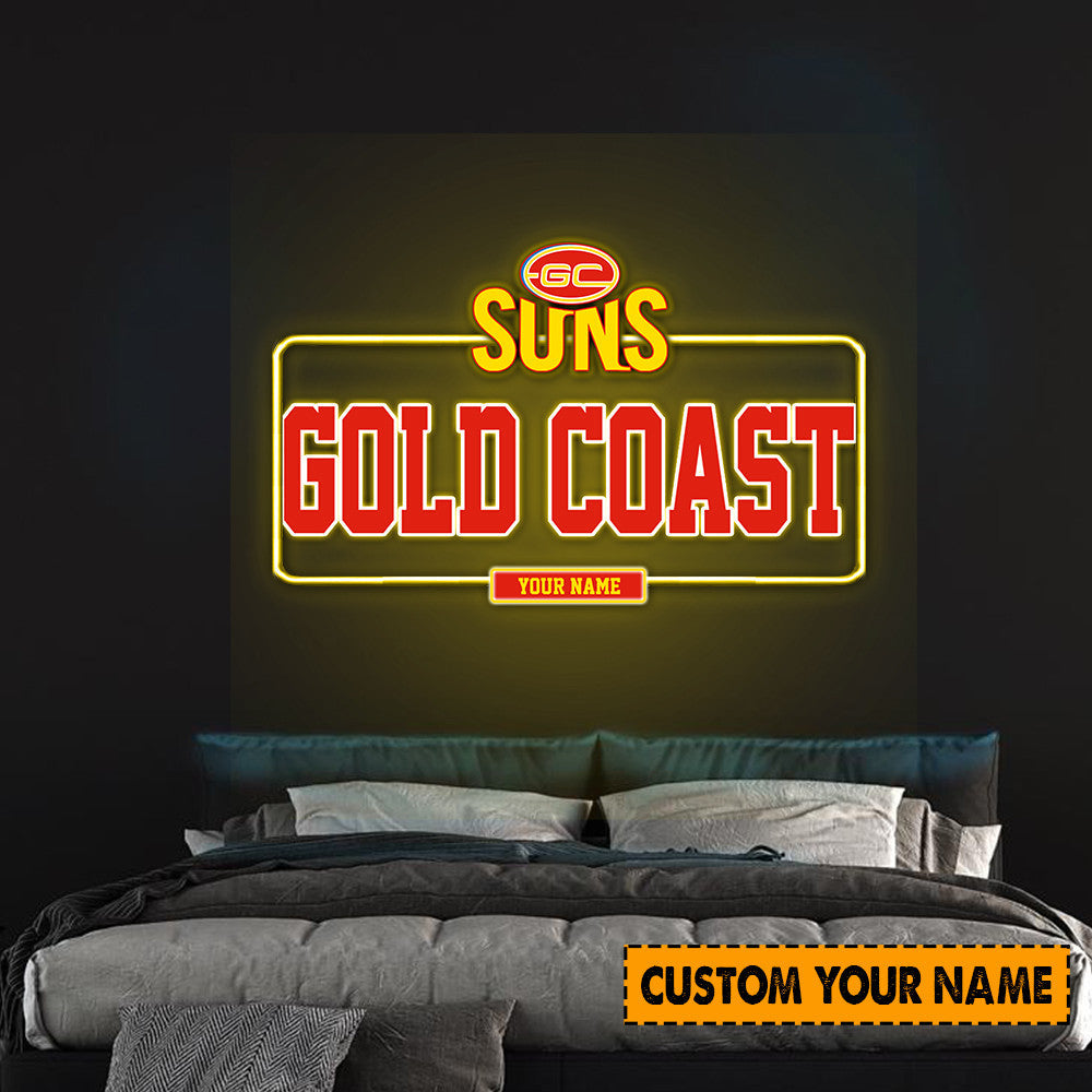 LIMITED STOCK - NEW 18 GCS PERSONALIZED PREMIUM ACRYLIC WALL LED SIGN GIFT FOR FANS