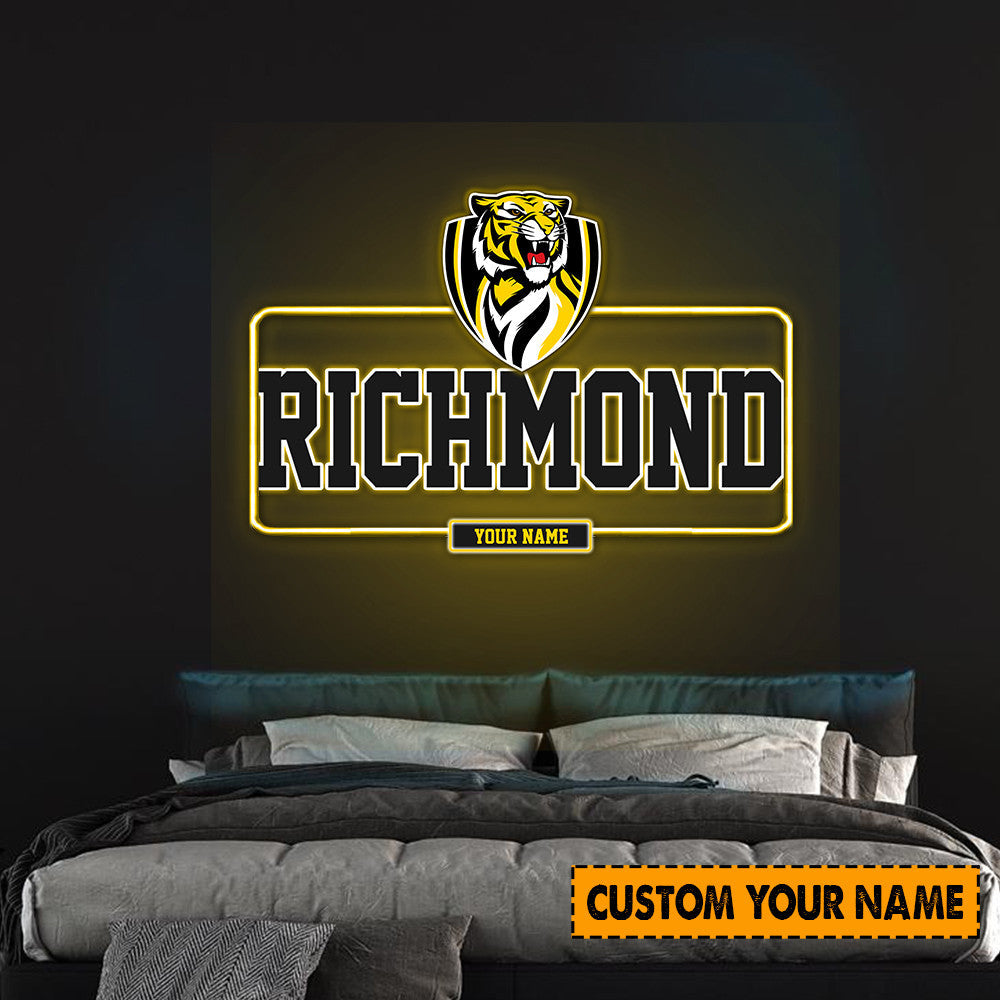 LIMITED STOCK - NEW 06 RTG PERSONALIZED PREMIUM ACRYLIC WALL LED SIGN GIFT FOR FANS