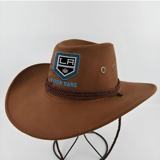 LIMITED EDITION - NEW CUSTOMIZED NHL16 LAK LOS ANGELES KINGS COWBOY HAT