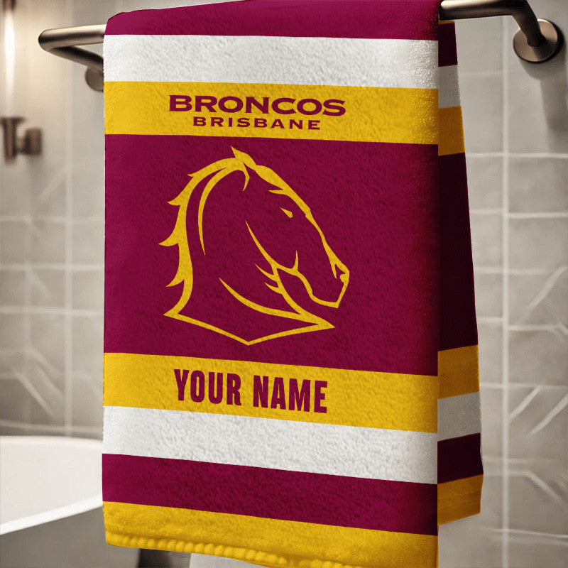 LIMITED EDITION - NEW 01 BBC PERSONALIZED BATH TOWEL GIFT FOR FANS