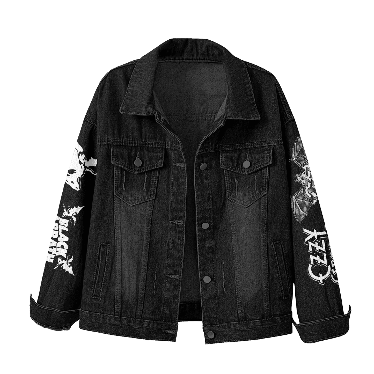 NEW PREMIUM OZZY OSBOURNE UNISEX DENIM JACKET 101