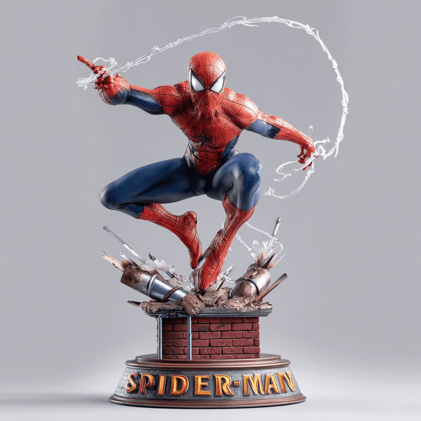 NEW PREMIUM SPIDER-MAN ACRYLIC BLOCK PLAQUE GIFT