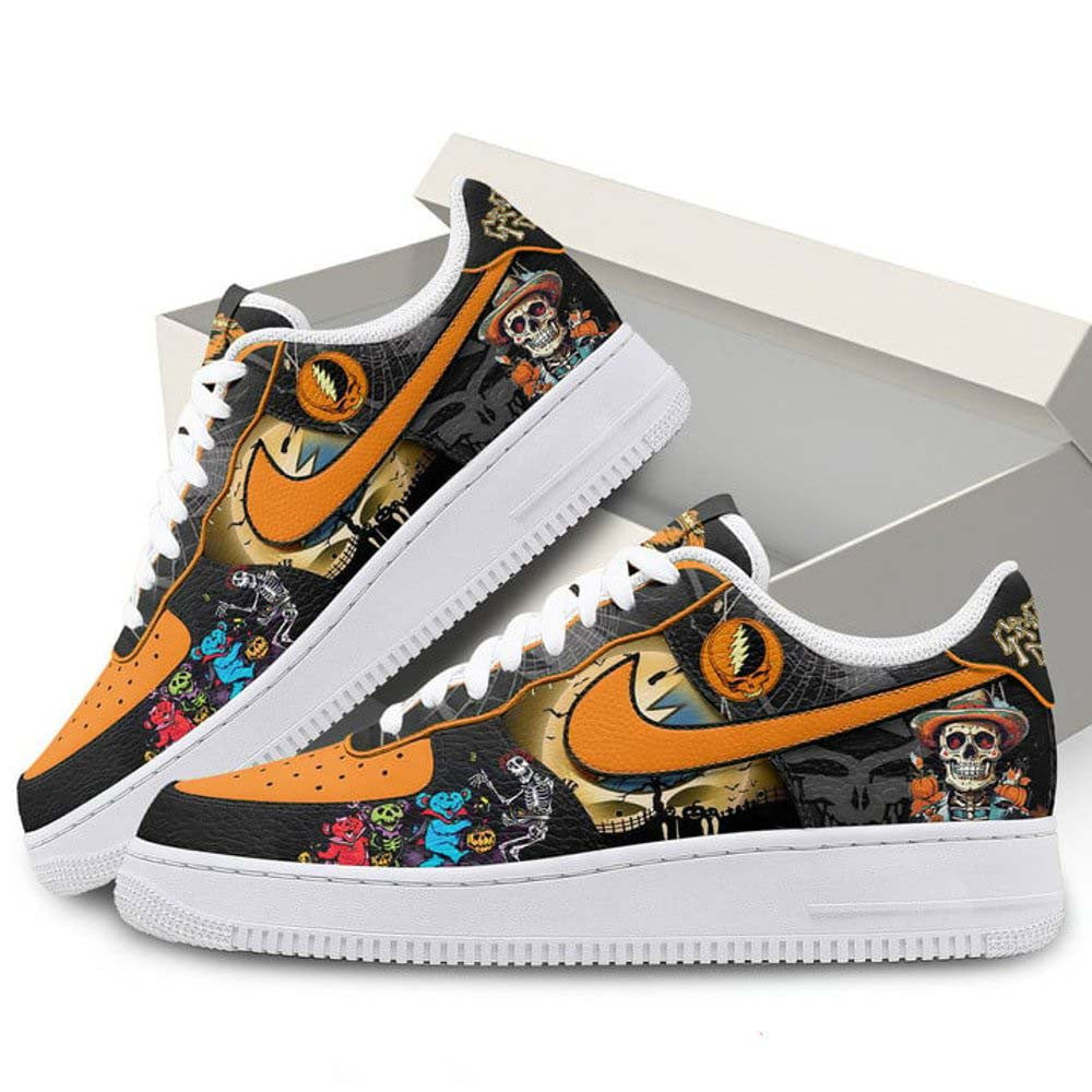 NEW PREMIUM GRATEFUL DEAD AF1 SNEAKERS GIFT FOR FANS