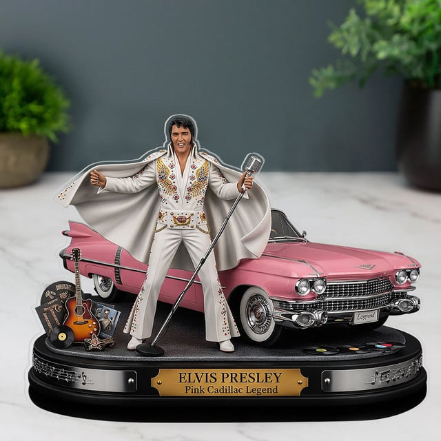 LIMITED EDITION – New Elvis Presley Acrylic Block