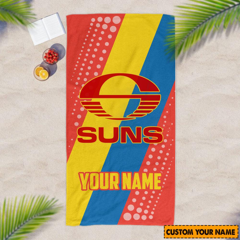 LIMITED EDITION - NEW 18 GCS CUSTOMIZED BEACH & BATH TOWEL