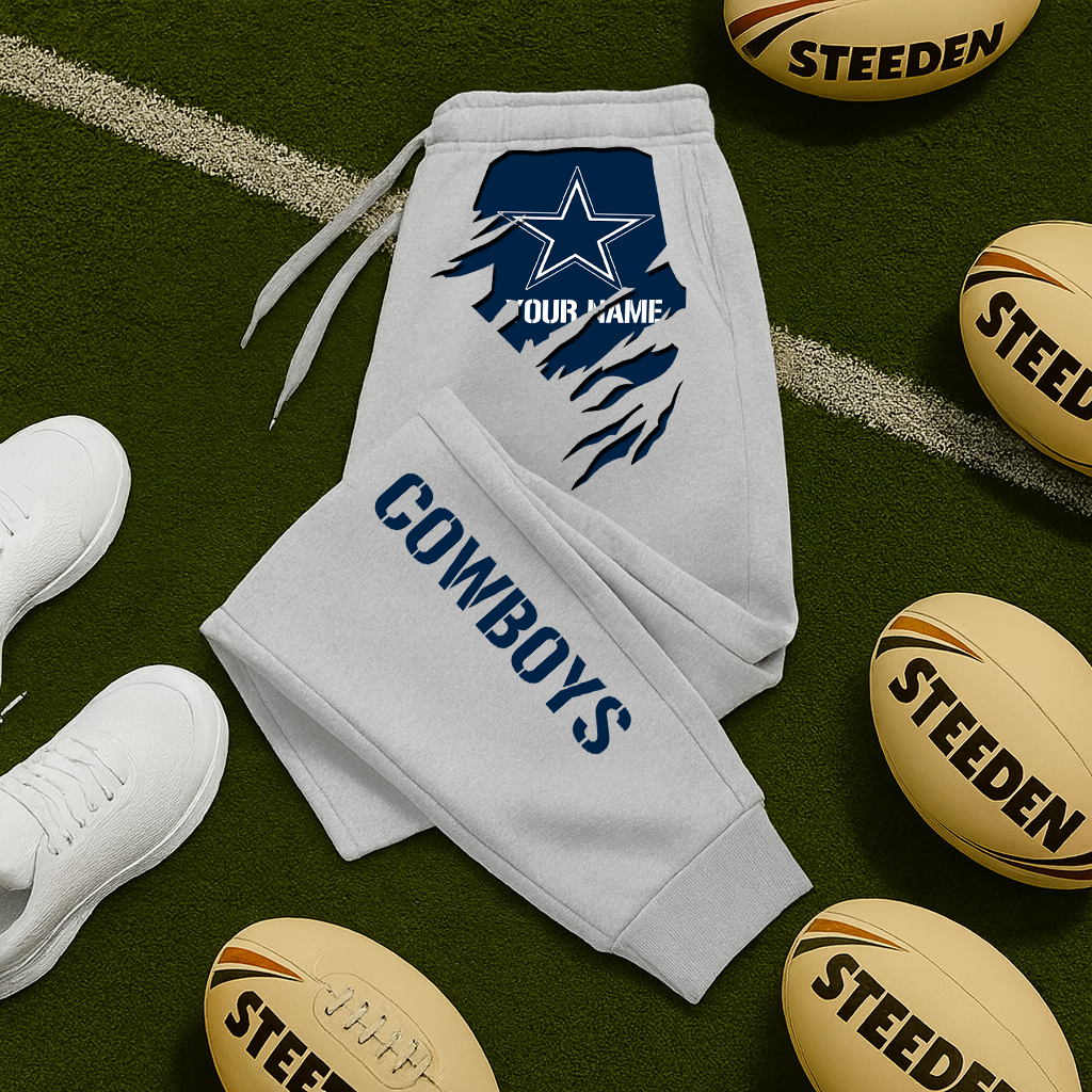 LIMITED EDITION - NEW PERSONALIZED NFL21 DCB DALLAS COWBOYS JOGGERS