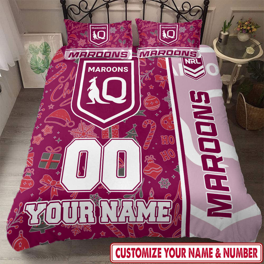 LIMITED EDITION - NEW 18 QSM CUSTOMIZED BEDDING SET