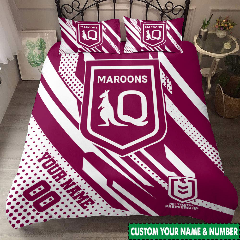 LIMITED EDITION - NEW 18 QSM CUSTOMIZED BEDDING SET