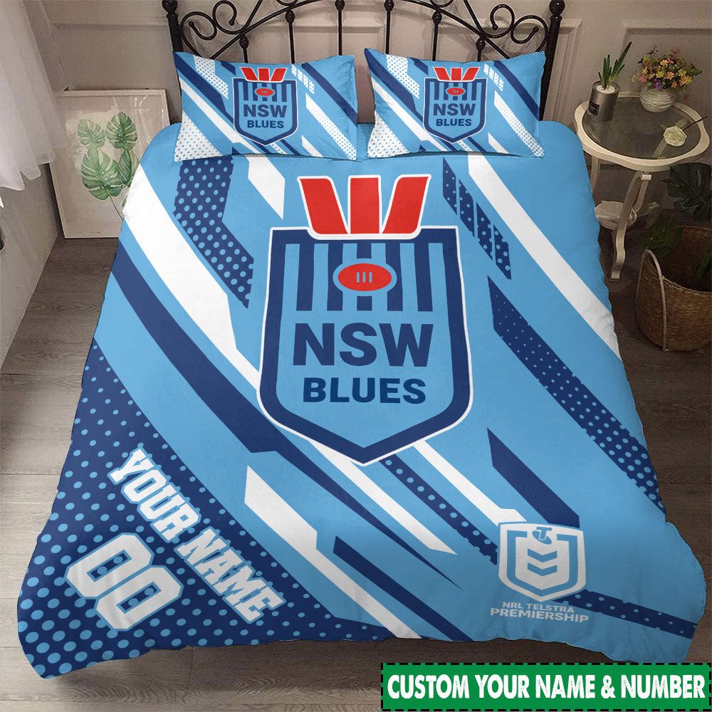LIMITED EDITION - NEW 19 NSW CUSTOMIZED BEDDING SET
