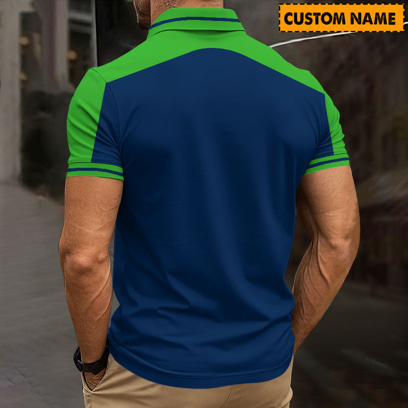 LIMITED EDITION - NEW 04 CRD PERSONALIZED ZIP POLO SHIRT GIFT FOR FANS