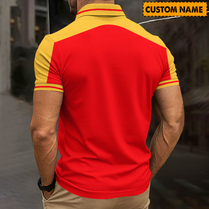 LIMITED EDITION - NEW 17 DPS PERSONALIZED ZIP POLO SHIRT GIFT FOR FANS