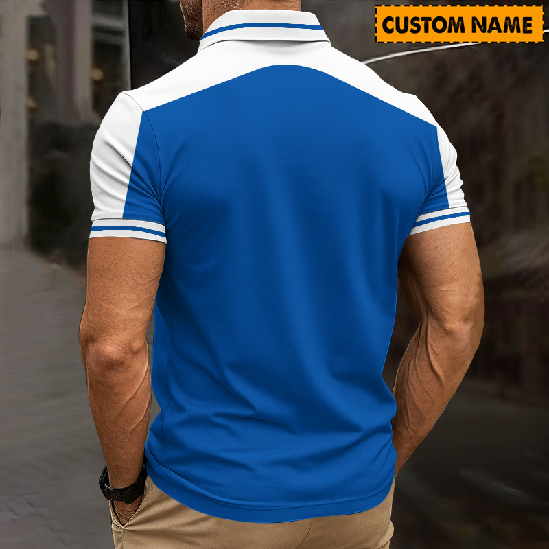 LIMITED EDITION - NEW 03 CBD PERSONALIZED ZIP POLO SHIRT GIFT FOR FANS