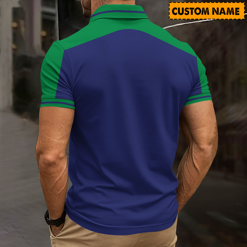LIMITED EDITION - NEW 11 NZW PERSONALIZED ZIP POLO SHIRT GIFT FOR FANS