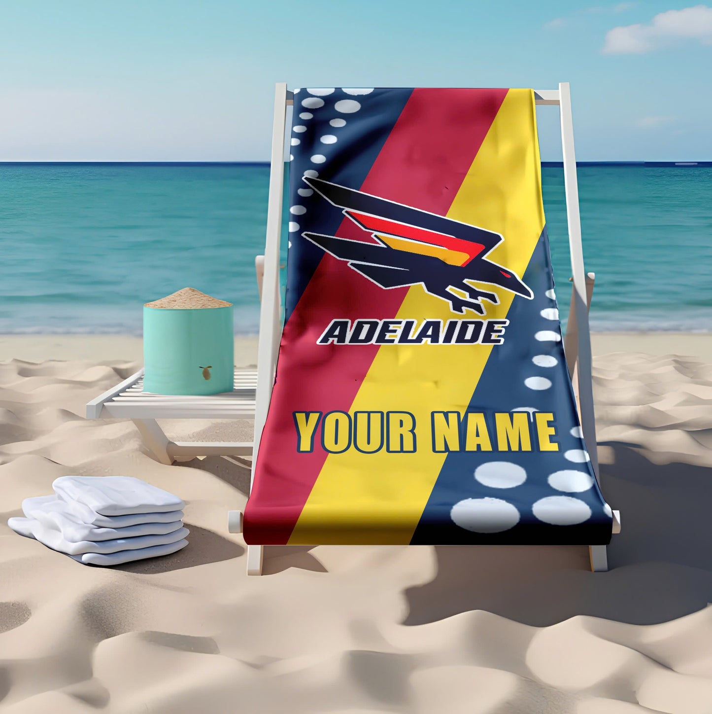 LIMITED EDITION - NEW 01 ALC CUSTOMIZED BEACH & BATH TOWEL