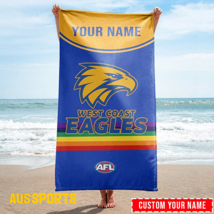 LIMITED EDITION - NEW 16 WCE CUSTOMIZED BEACH & BATH TOWEL