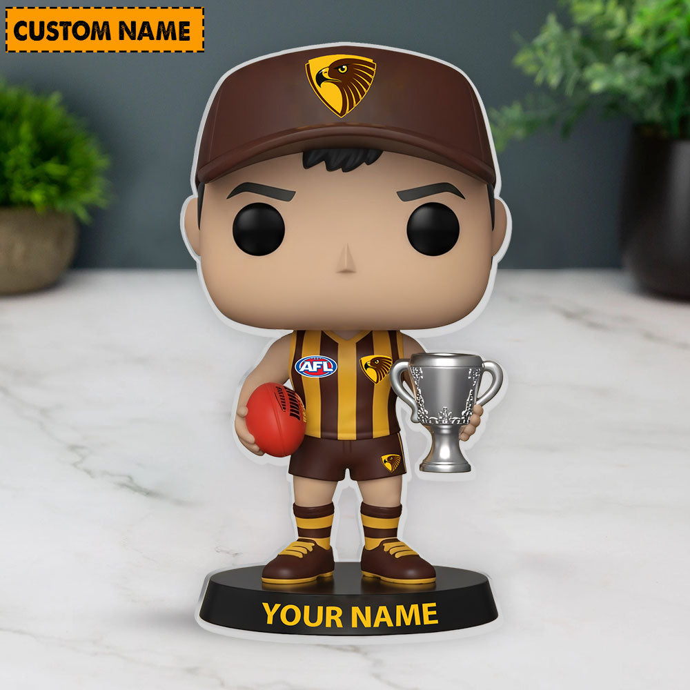 LIMITED EDITION - NEW 10 HTH PERSONALIZED MASCOT ACRYLIC BLOCK PERFECT GIFT