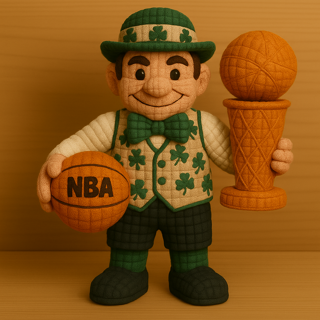 Limited Edition - NBA 03 BC Boston Celtics Handmade Crochet