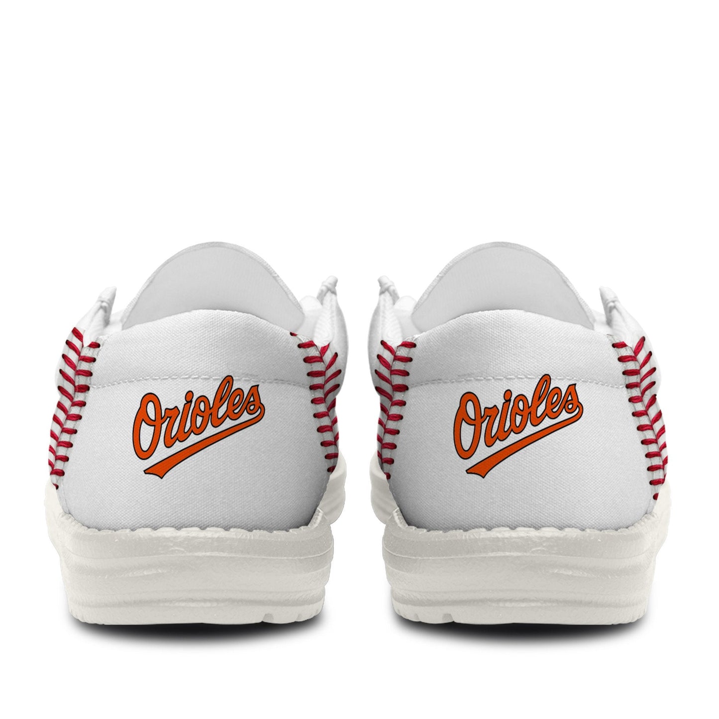 LIMITED EDITION - NEW CUSTOMIZED MLB25 BT ORIOLES LOAFER SHOES