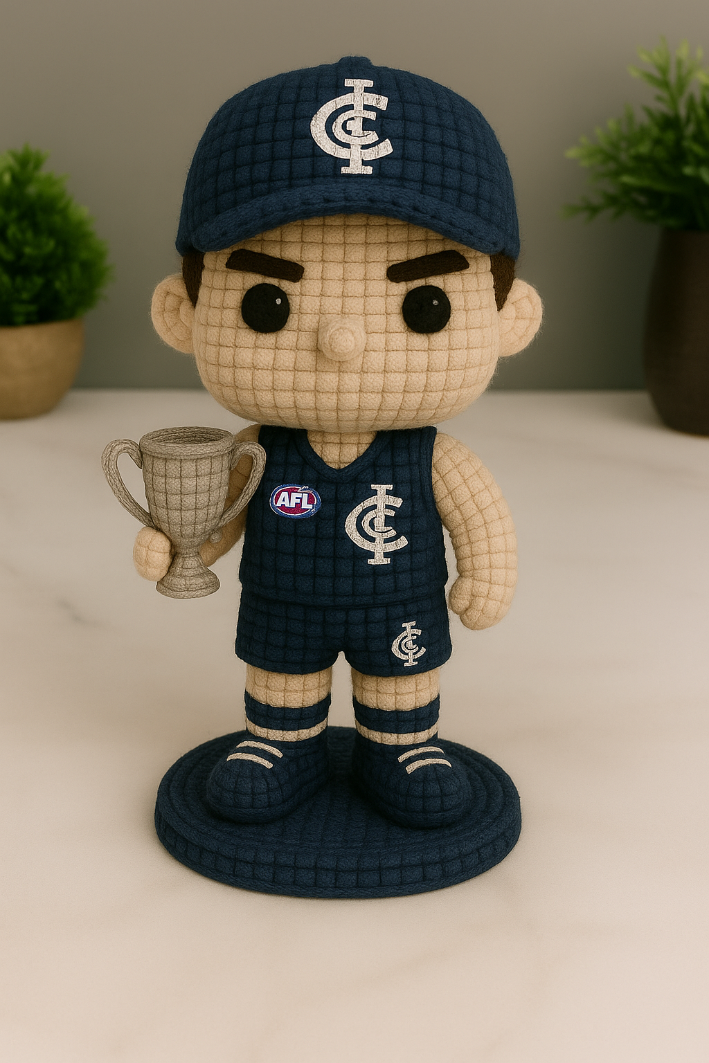 LIMITED EDITION - NEW 08 CTB HANMADE CROCHET ( Size 12cm )
