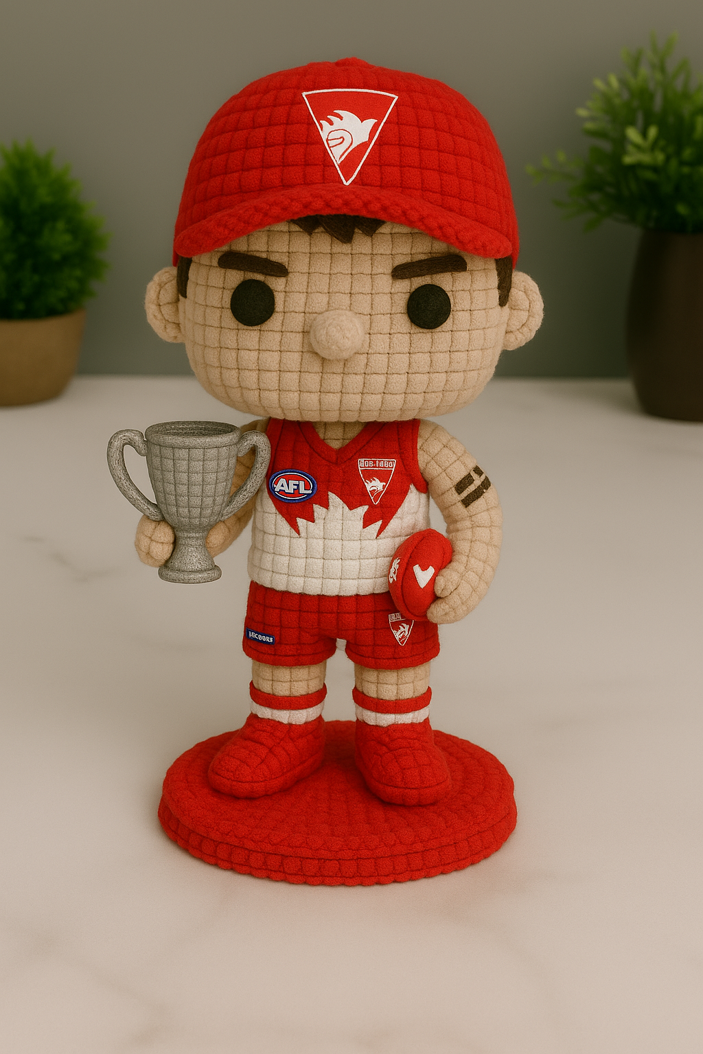 LIMITED EDITION - NEW 15 SNS HANMADE CROCHET ( Size 12cm )
