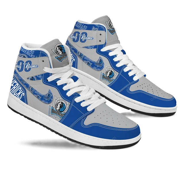 LIMITED EDITION - NEW CUSTOMIZED NBA18 DL MAVERICKS AIR JORDAN SNEAKERS