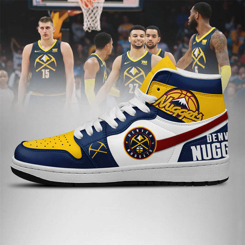 LIMITED EDITION - NEW CUSTOMIZED NBA08 DV NUGGETS AIR JORDAN SNEAKERS