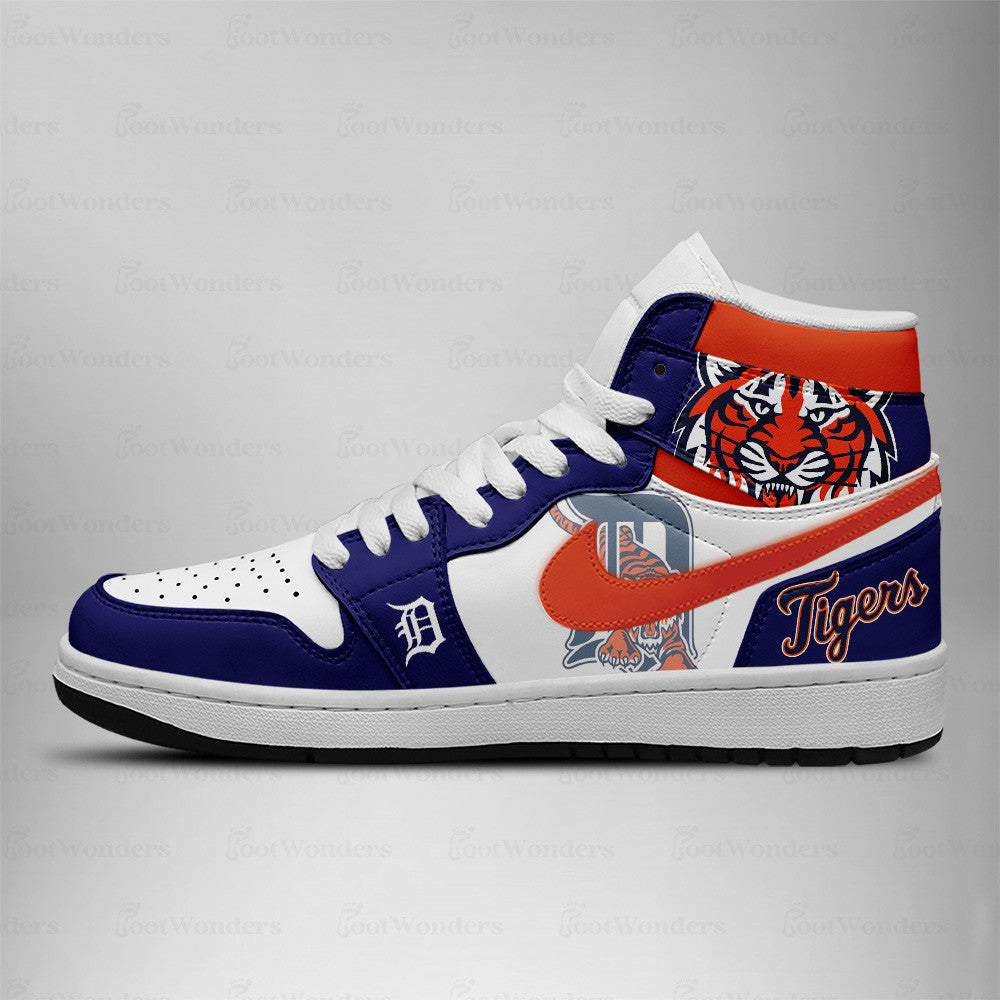 LIMITED EDITION - NEW CUSTOMIZED MLB16 DT TIGERS AIR JORDAN SNEAKERS