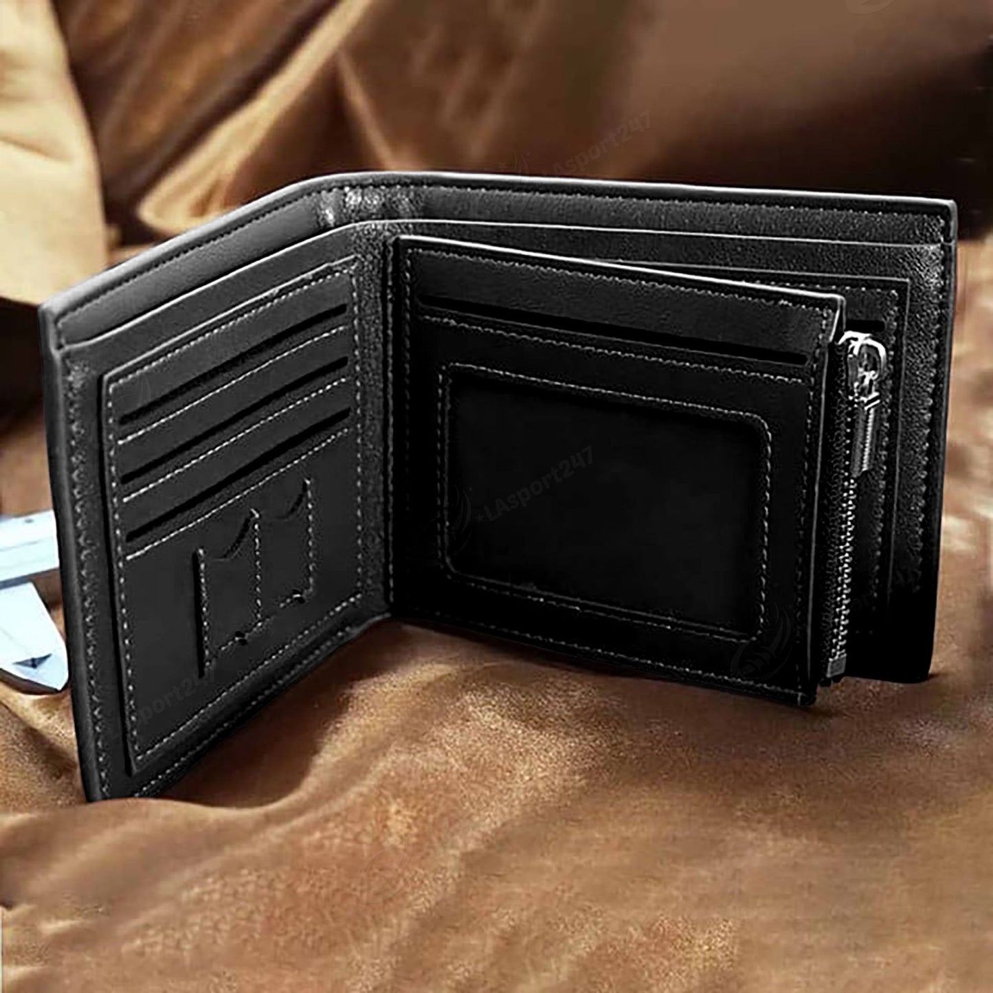 LIMITED EDITION - NEW CUSTOMIZED NFL31 TST TENNESSEE TITANS LEATHER WALLET