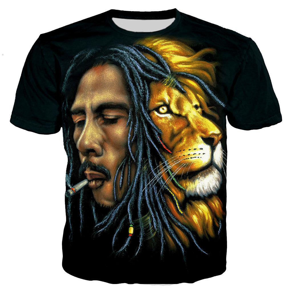 LIMITED EDITION - NEW CUSTOMIZED BOB MARLEY T-SHIRT (ADULTS & KIDS)