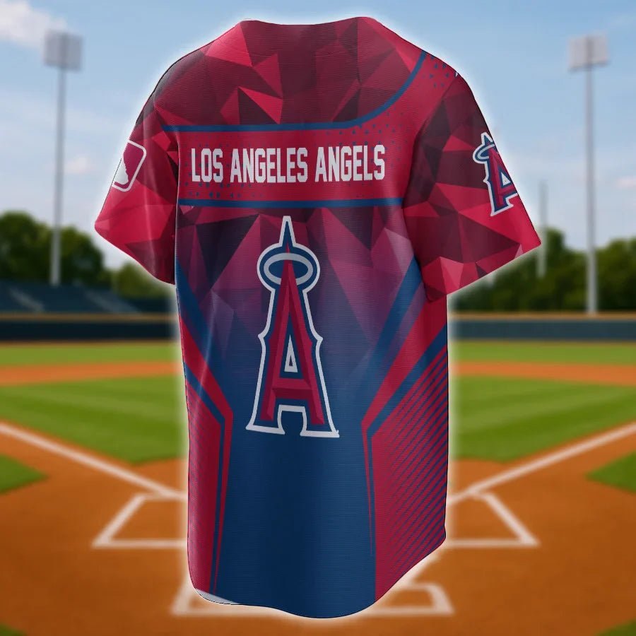 LIMITED EDITION - NEW CUSTOMIZED MLB27 LA ANGELS BASEBALL JERSEY