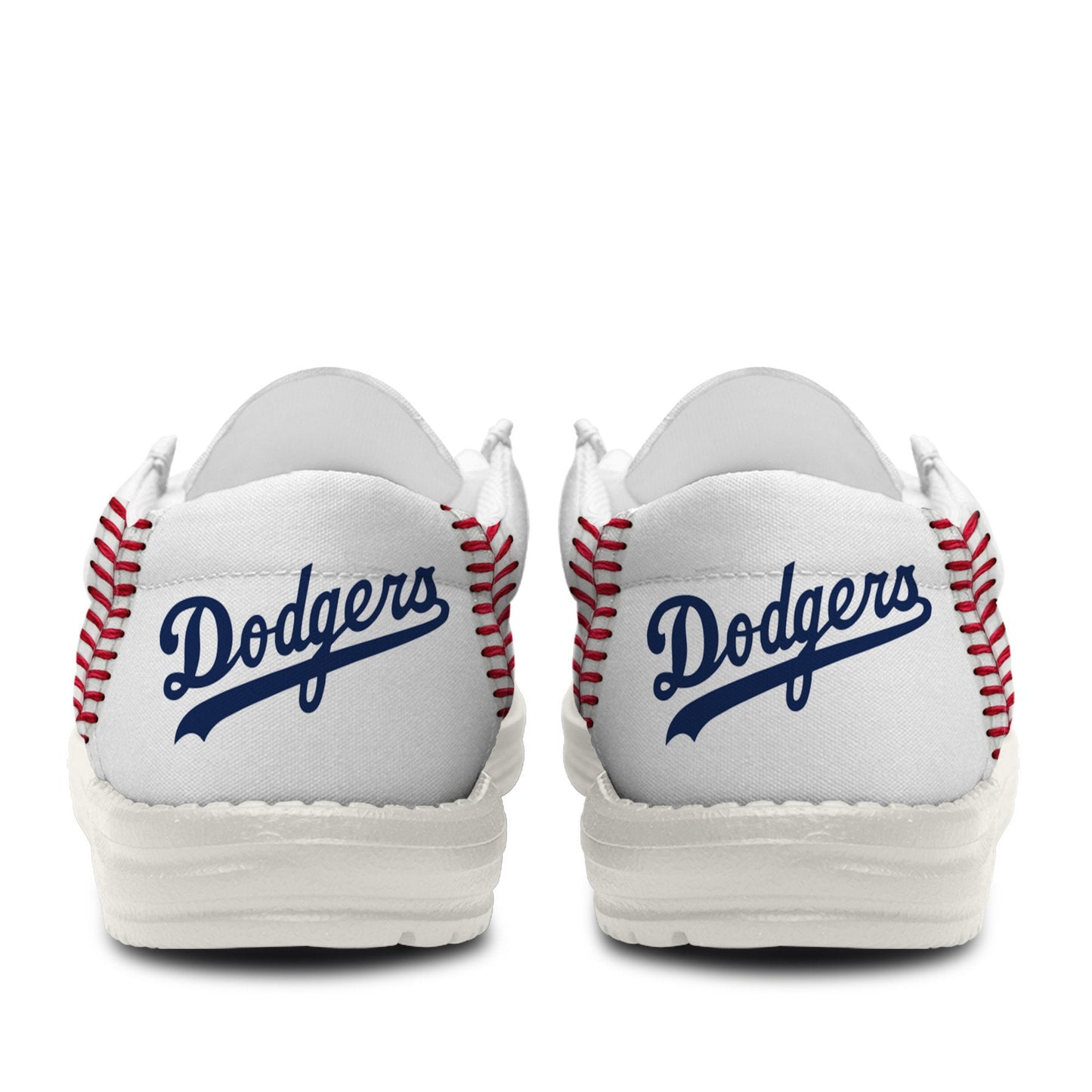 LIMITED EDITION - NEW CUSTOMIZED MLB02 LA DODGERS LOAFER SHOES
