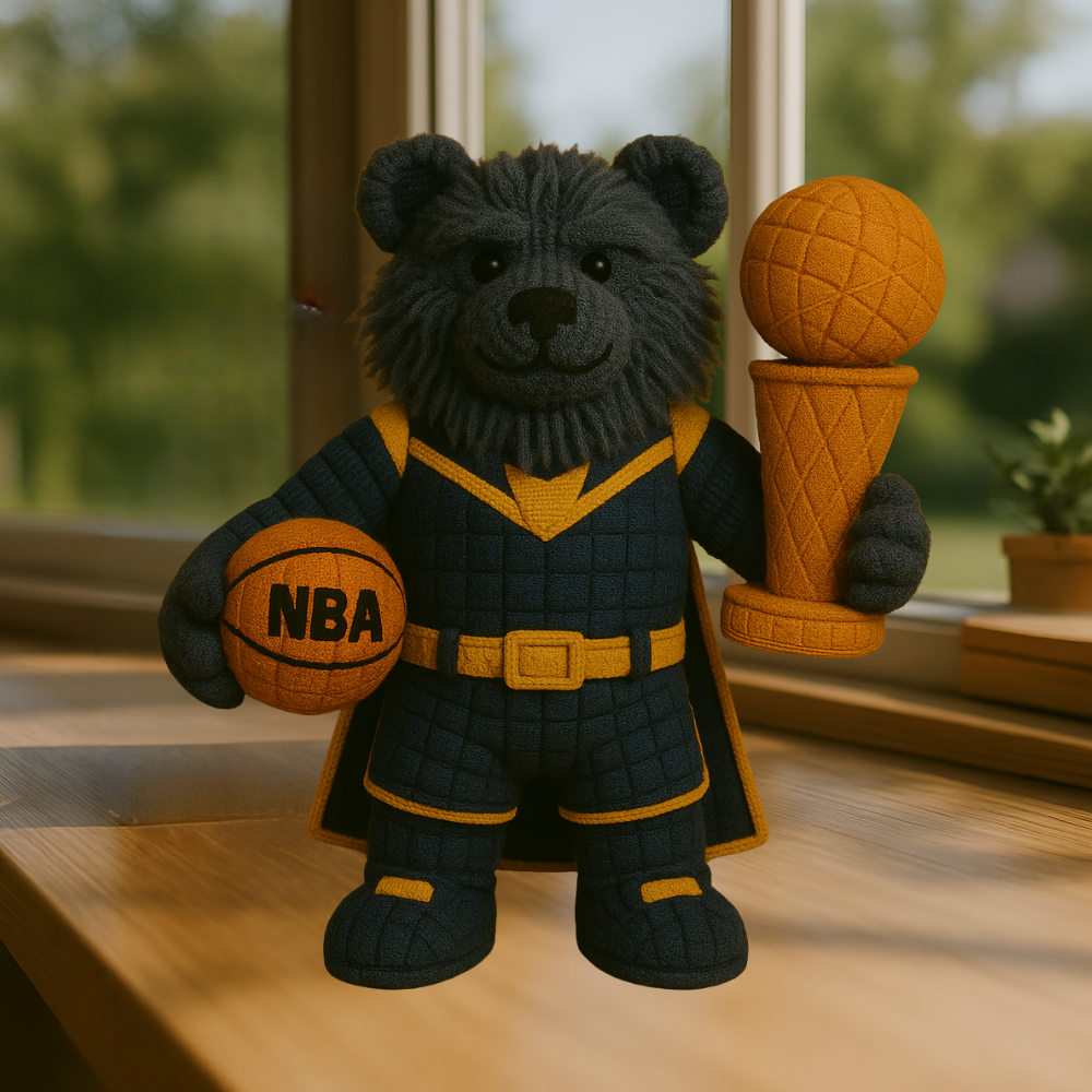 Limited Edition - NBA 13 MG Memphis Grizzlies Handmade Crochet