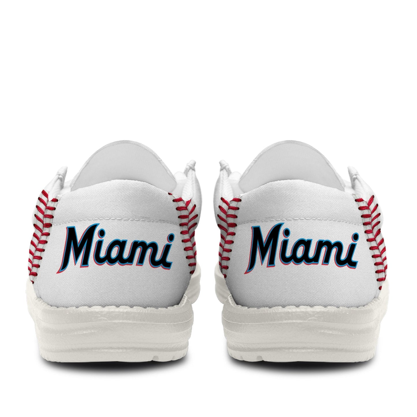 LIMITED EDITION - NEW CUSTOMIZED MLB20 MI MARLINS LOAFER SHOES