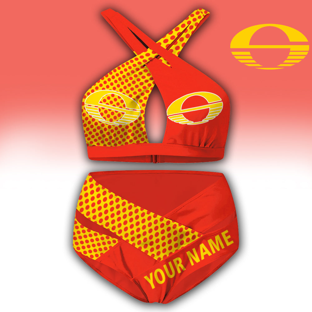 LIMITED EDITION - NEW 18 GCS PERSONALIZED WOMEN'S CROSS SWIMSUIT UNDERWEAR PERFECT GIFT FOR FANS