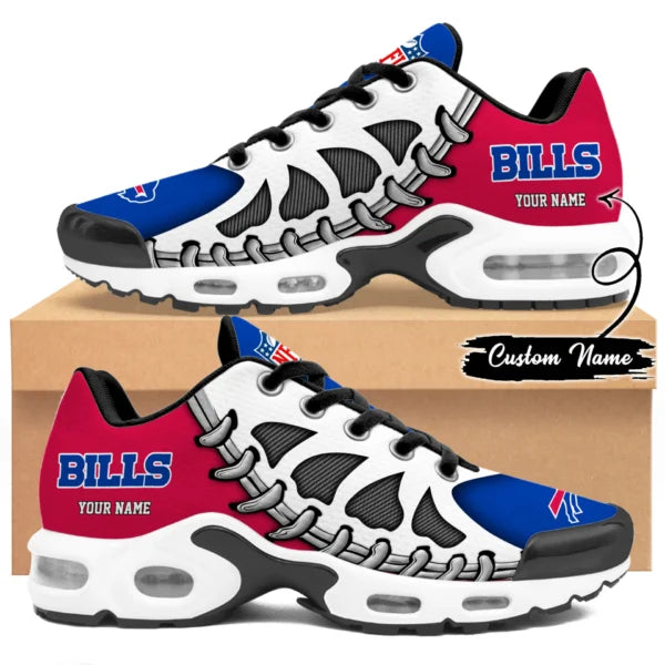 LIMITED EDITION - NEW CUSTOMIZED NFL03 BFB BUFFALO BILLS UNISEX AIR MAX PLUS SNEAKERS
