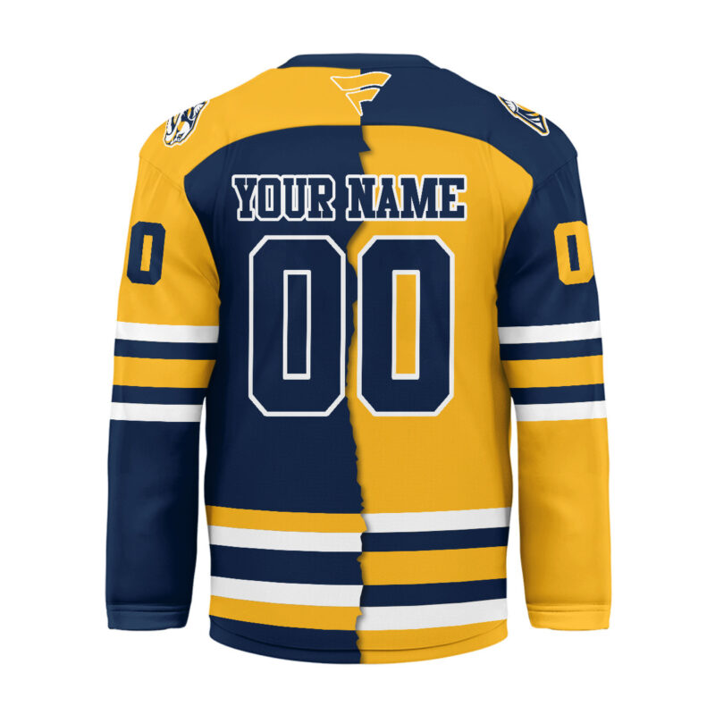 LIMITED EDITION - NEW CUSTOMIZED NHL31 NV PREDATORS UNISEX HOCKEY JERSEY