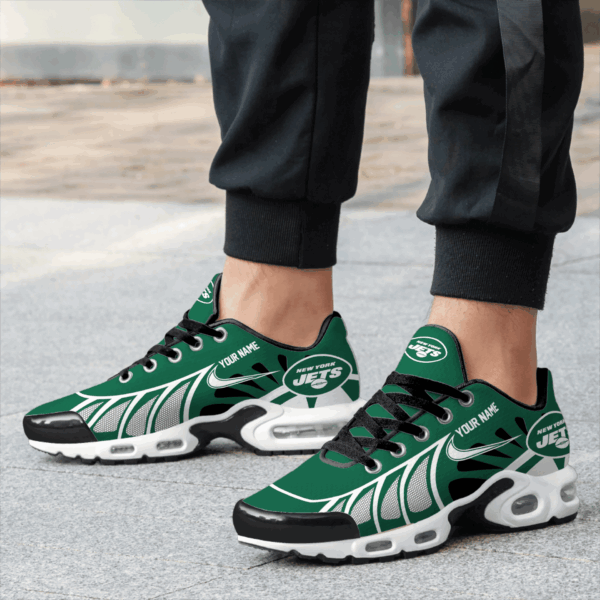 LIMITED EDITION - NEW CUSTOMIZED NFL25 NYJ NEW YORK JETS UNISEX AIR MAX PLUS SNEAKERS