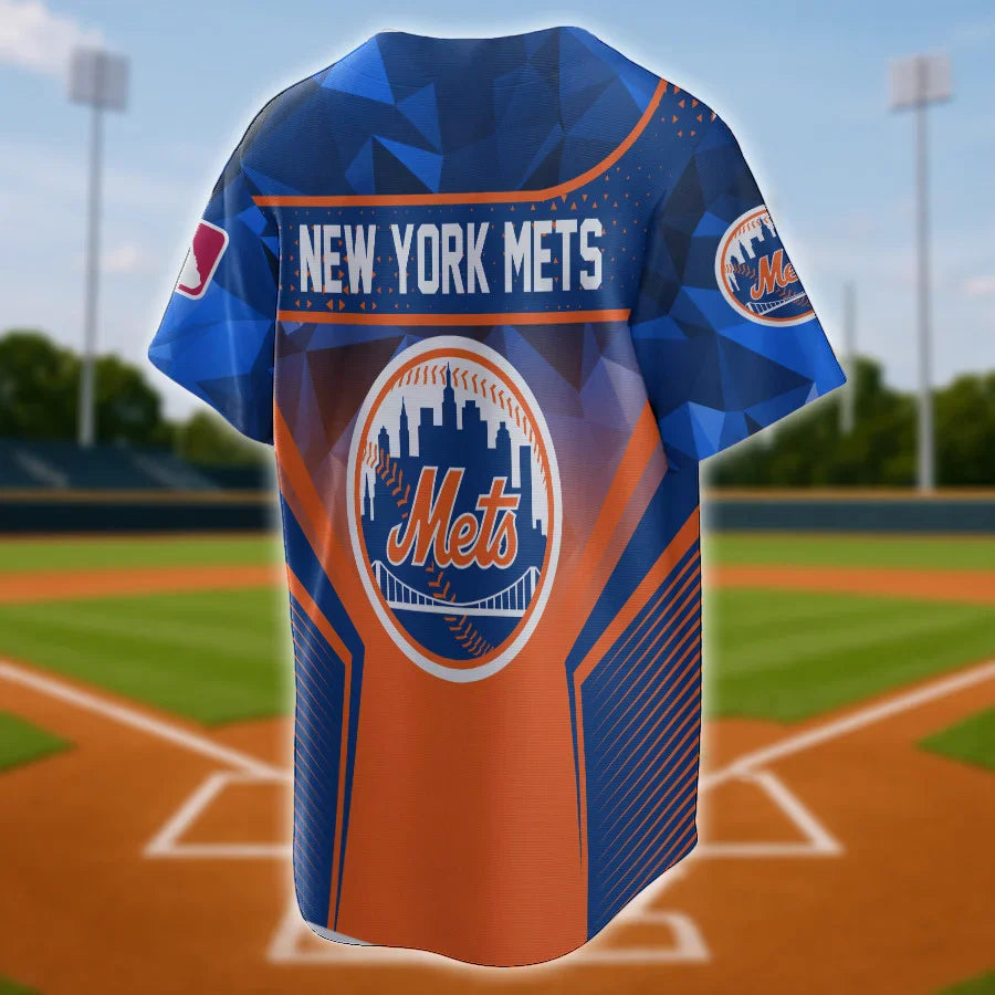 LIMITED EDITION - NEW CUSTOMIZED MLB17 NY METS BASEBALL JERSEY