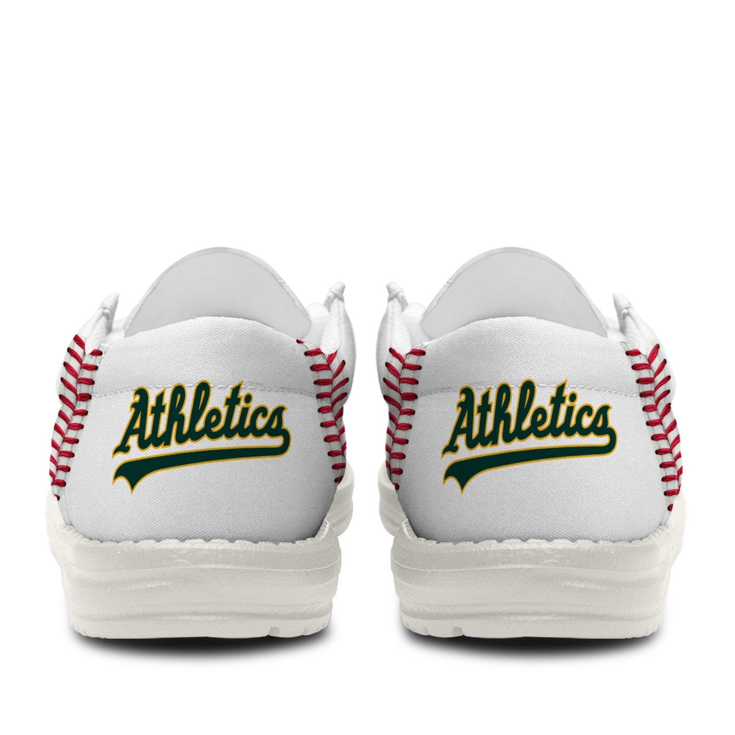 LIMITED EDITION - NEW CUSTOMIZED MLB23 OL ATHLETICS LOAFER SHOES