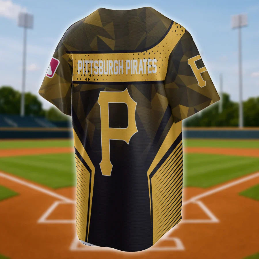 LIMITED EDITION - NEW CUSTOMIZED MLB29 PB PIRATES BASEBALL JERSEY